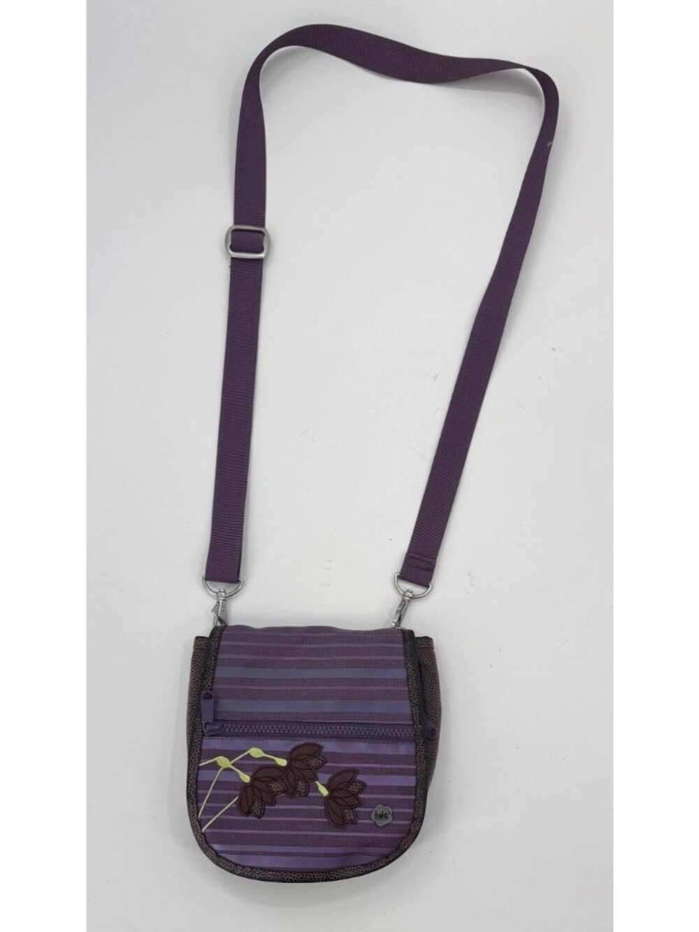 Haiku Womens Compact Crossbody Bag With Floral Design Adjustable Strap